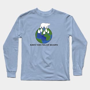 Save the Polar Bears Long Sleeve T-Shirt